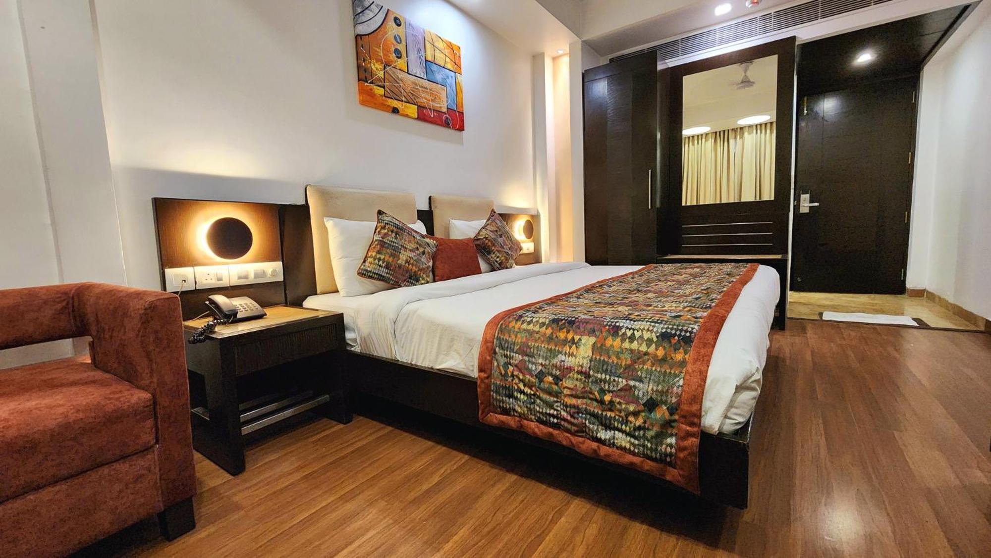 Hotel The Prime Balaji Deluxe At New Delhi Railway Station - Free Airport Pickup Extérieur photo