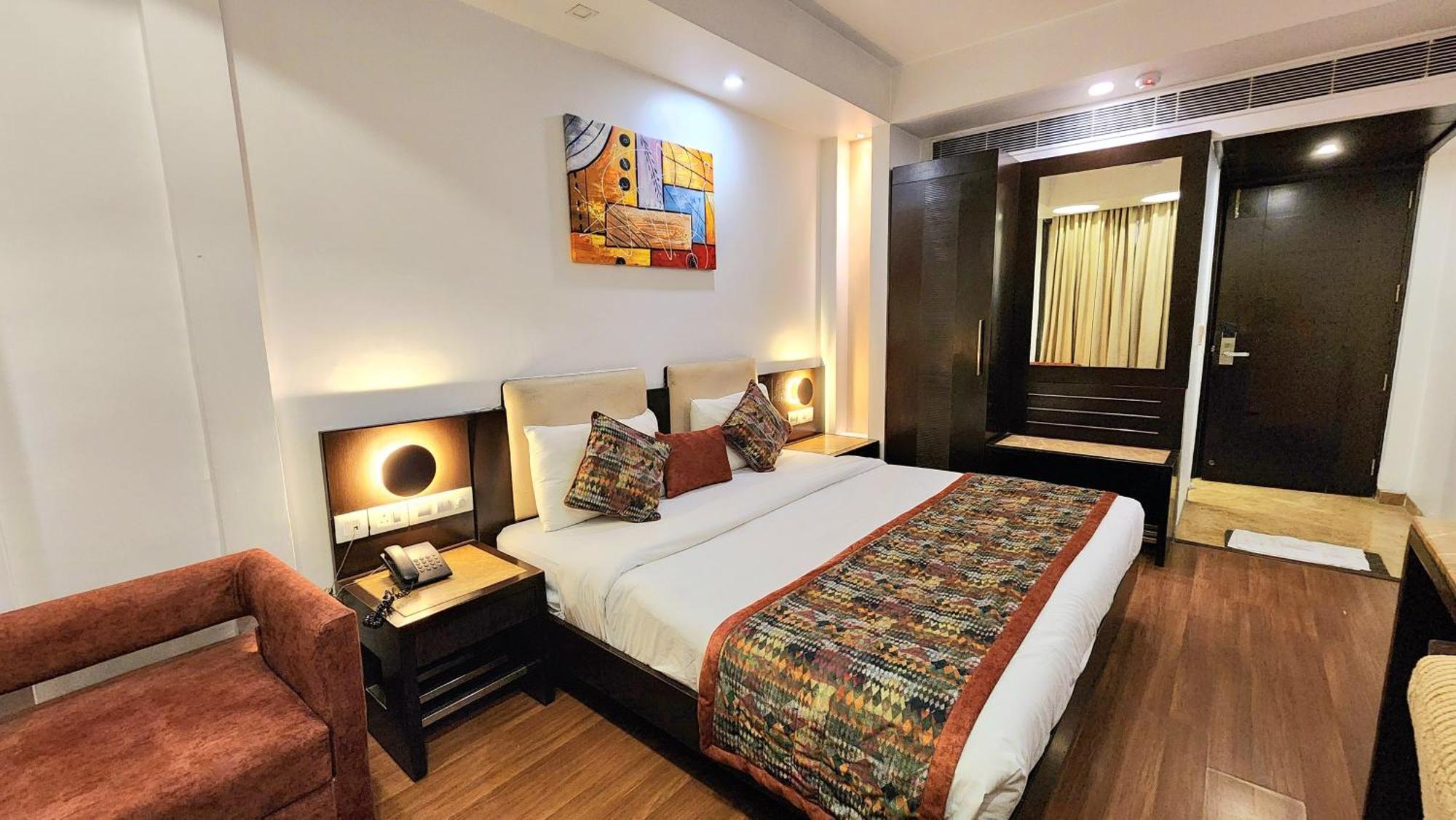 Hotel The Prime Balaji Deluxe At New Delhi Railway Station - Free Airport Pickup Extérieur photo